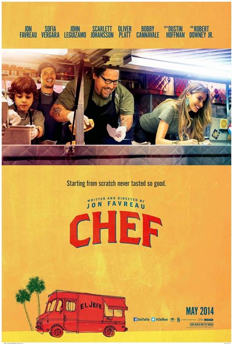 Characters and their backgrounds Review Chef Movie